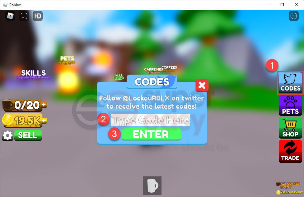 codes simulator coffee roblox redeem code apr expired invalid