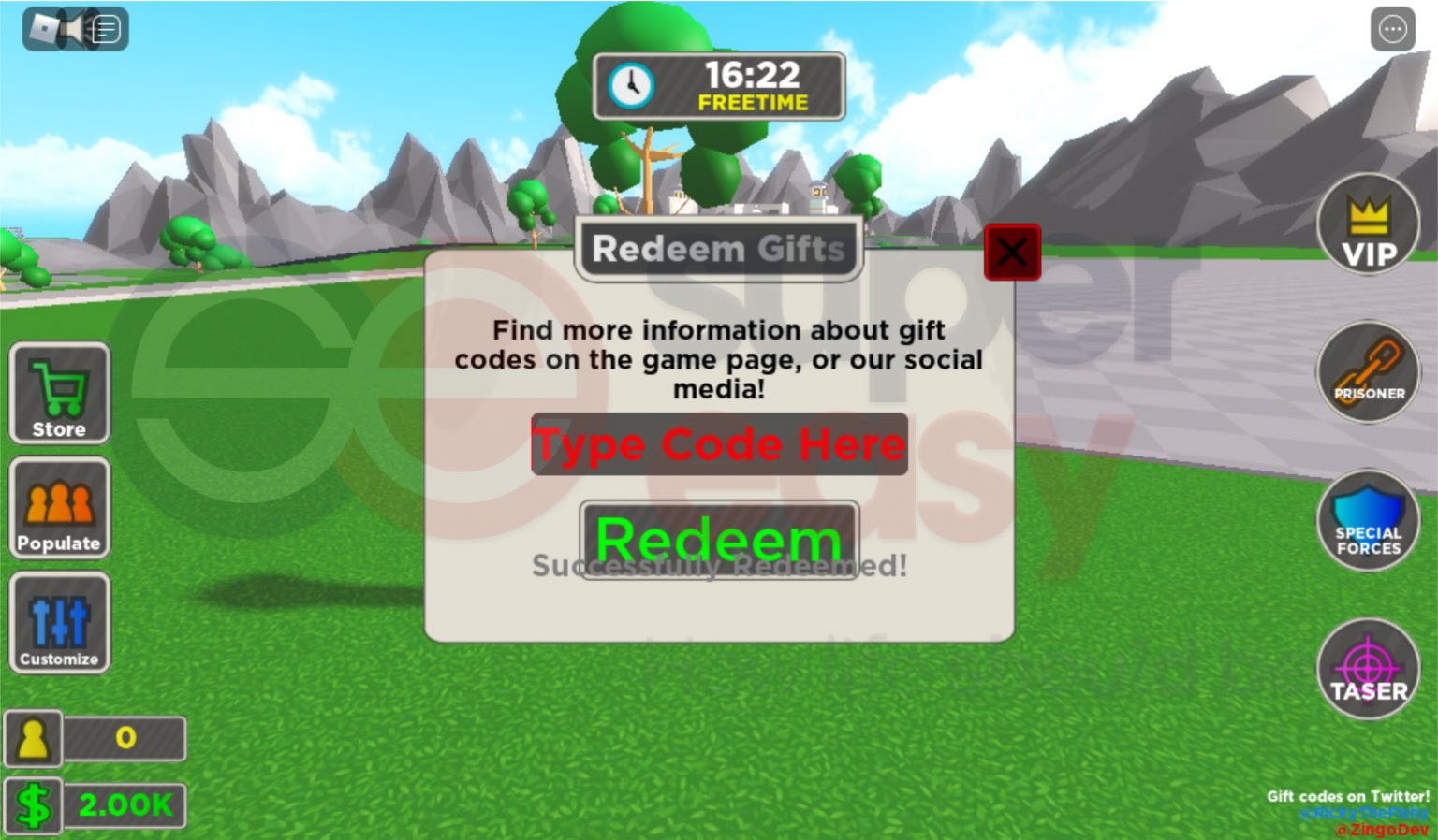 [NEW] Roblox Jail Tycoon codes 2024 Super Easy