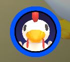 chicken profile badge