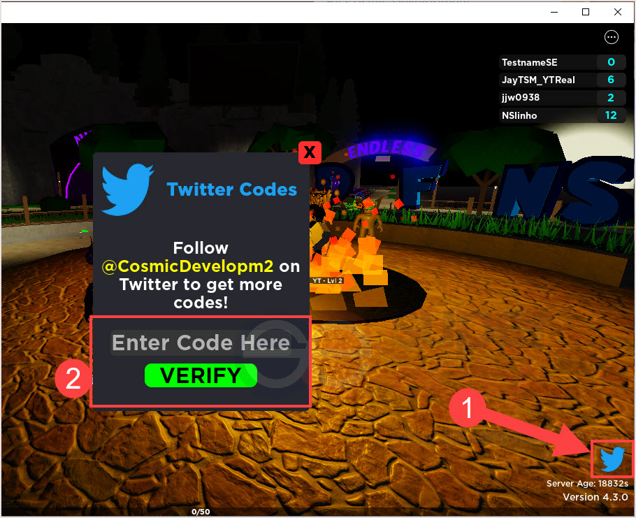 Cube Defense Code July 2021 Super Easy - new codes in roblox baka