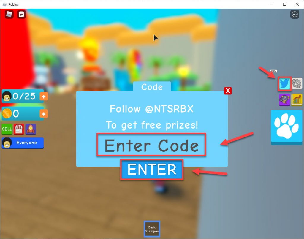 Roblox Shampoo Simulator Codes July 2021 Super Easy - roblox twitter code for bird