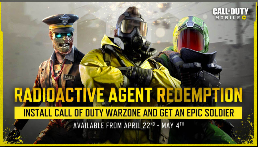 Today New cod Mobile Redeem code 2023, call Of Duty Mobile Redeem code