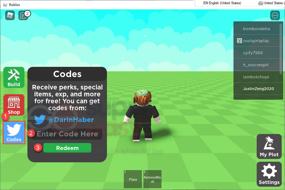 How to redeem Roblox Color Blocks codes