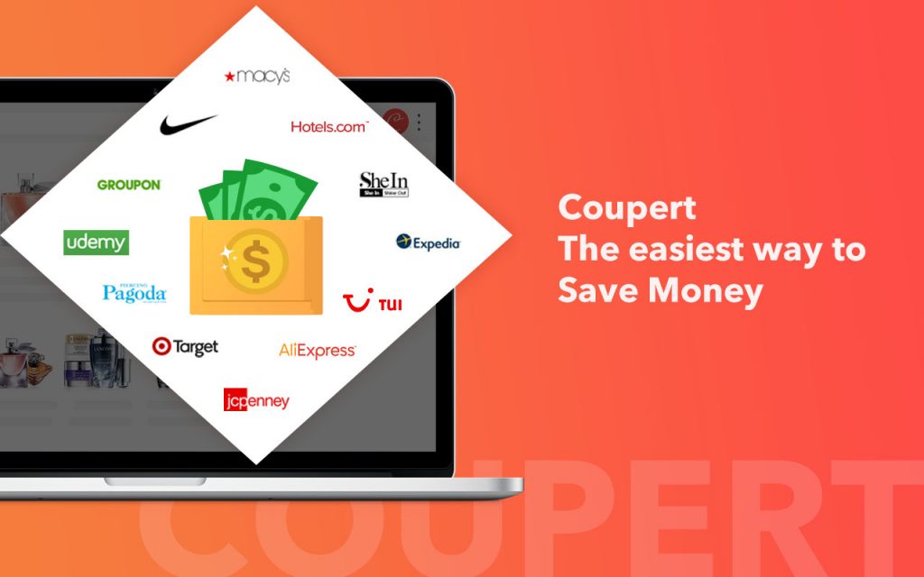 Coupert the easiest way to save money