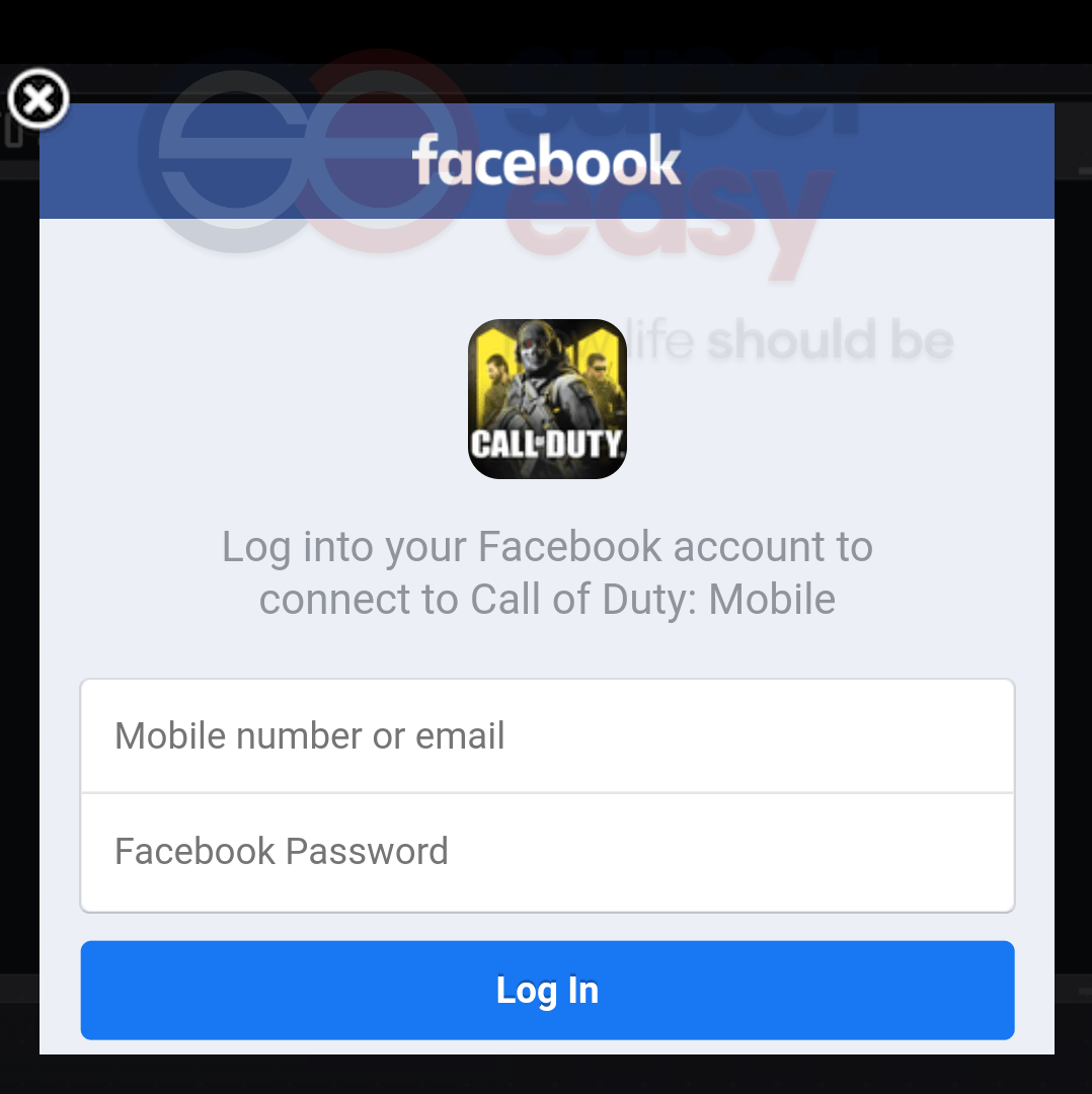 how to link Facebook account to Call of Duty: Mobile