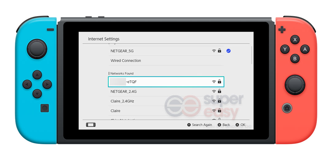 Internet Settings Nintendo Switch