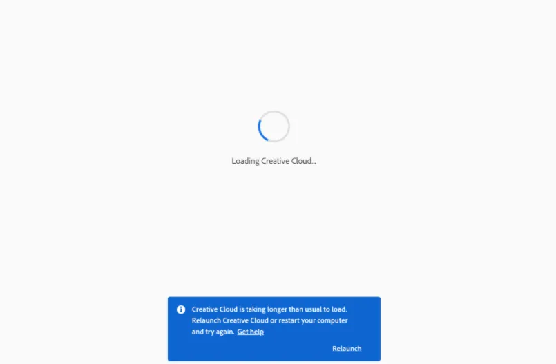 [Solved] Creative Cloud Not Loading