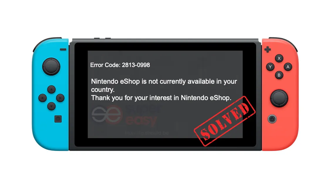 [SOLVED] Nintendo eShop not available in your country