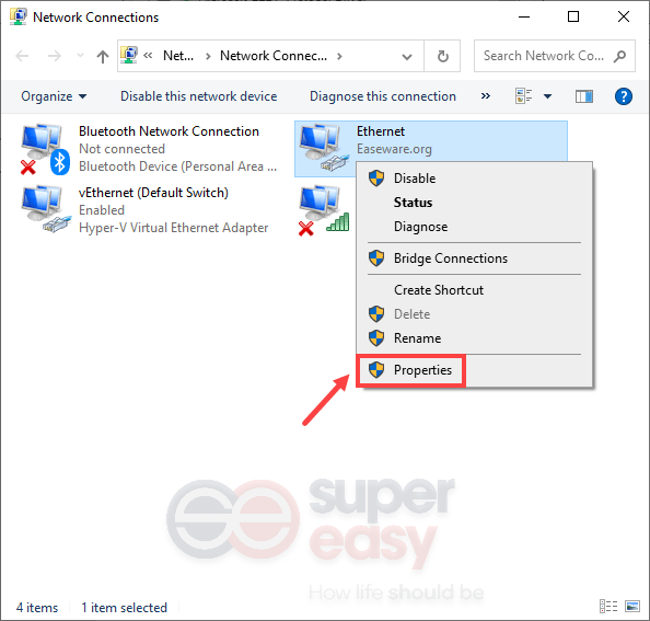 how to change DNS server