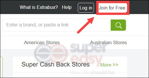  como se inscrever em Extrabux.com