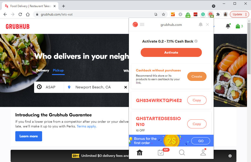 Grubhub Promo Code March 2024 Amii Lynsey