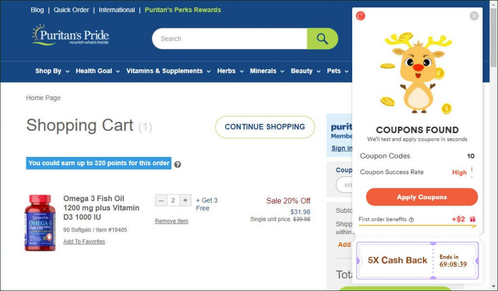 85 Off Puritan's Pride Coupon Codes January 2024 Super Easy