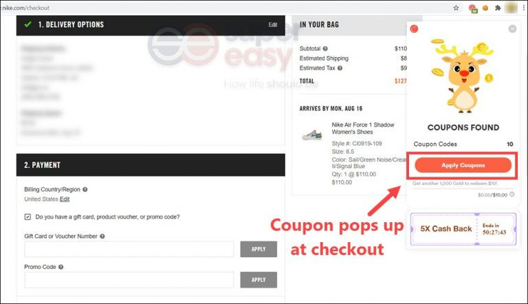 nike free delivery code