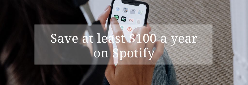 save money on spotify