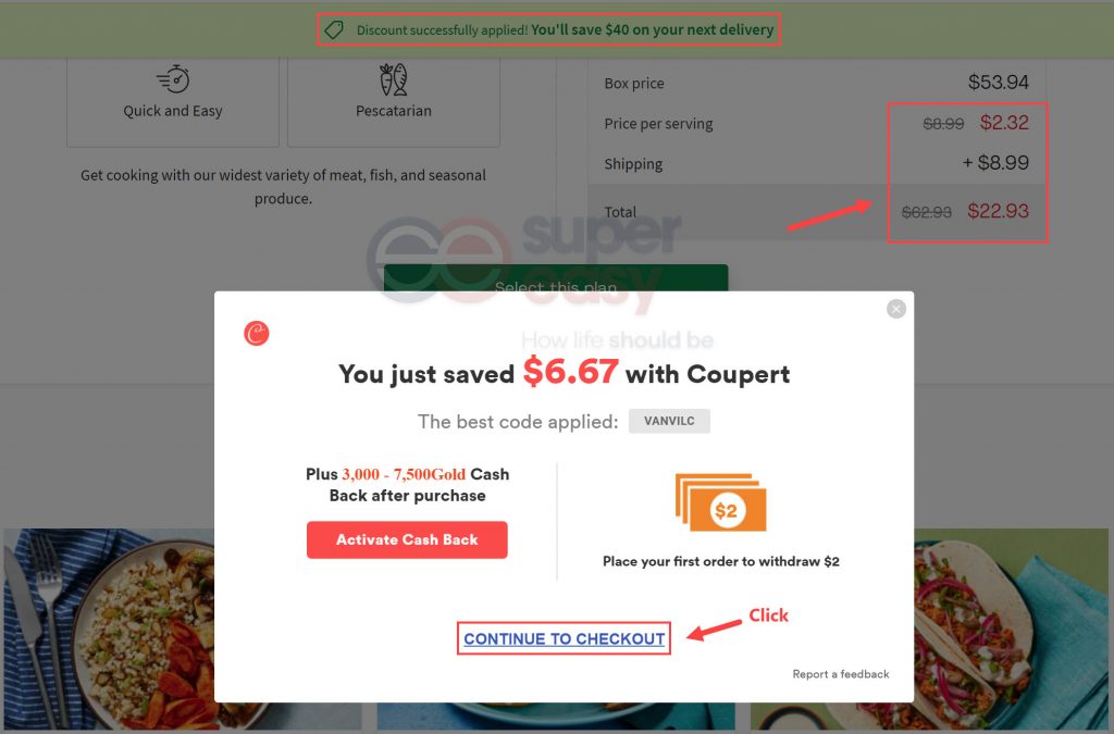 [SOLVED] HelloFresh promo codes / comeback deal not working Super Easy