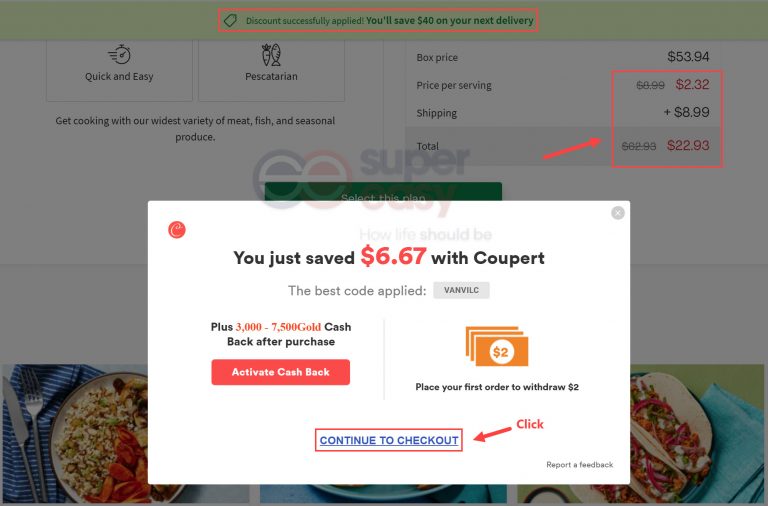 [SOLVED] HelloFresh promo codes / comeback deal not working Super Easy
