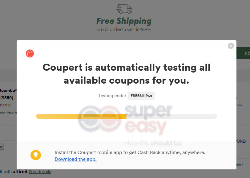 Coupert is test iRobot discount codes