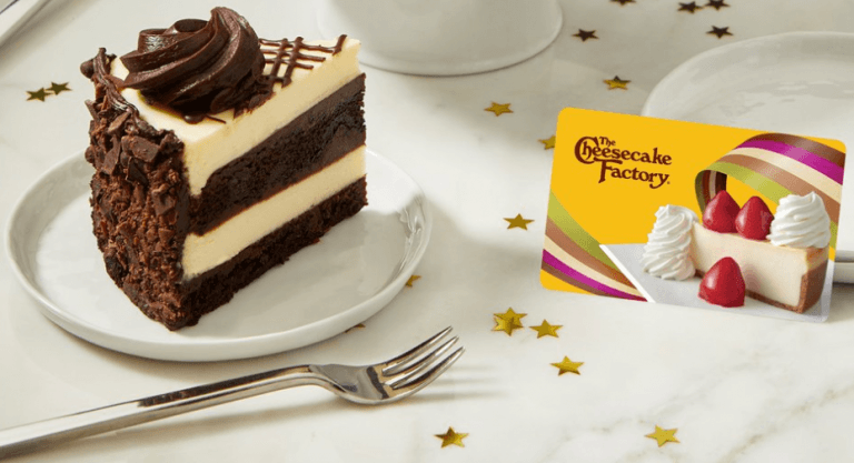 The Cheesecake Factory coupon code and gift card free