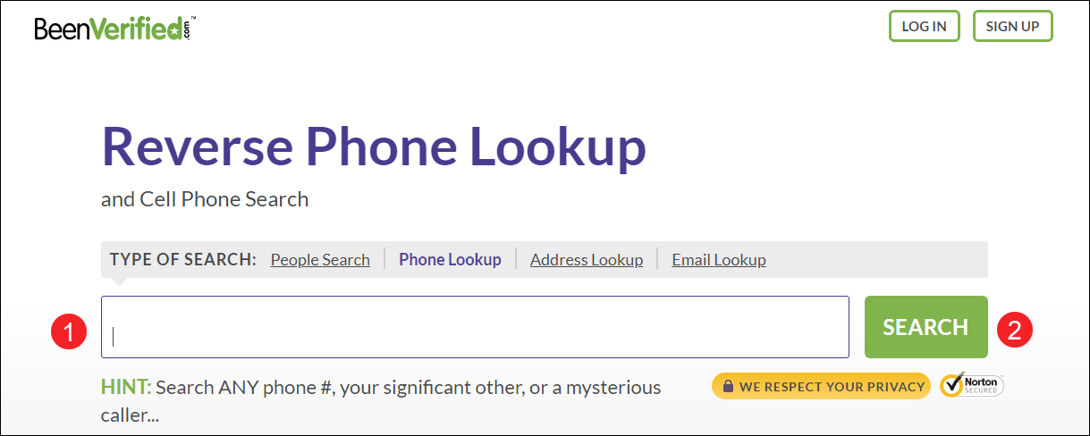 reverse phone lookup beenverified