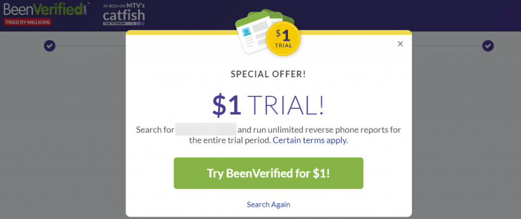 BeenVerified free trial