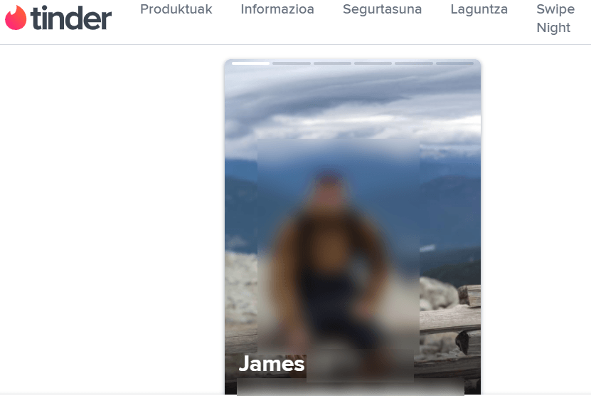Tinder search without registering