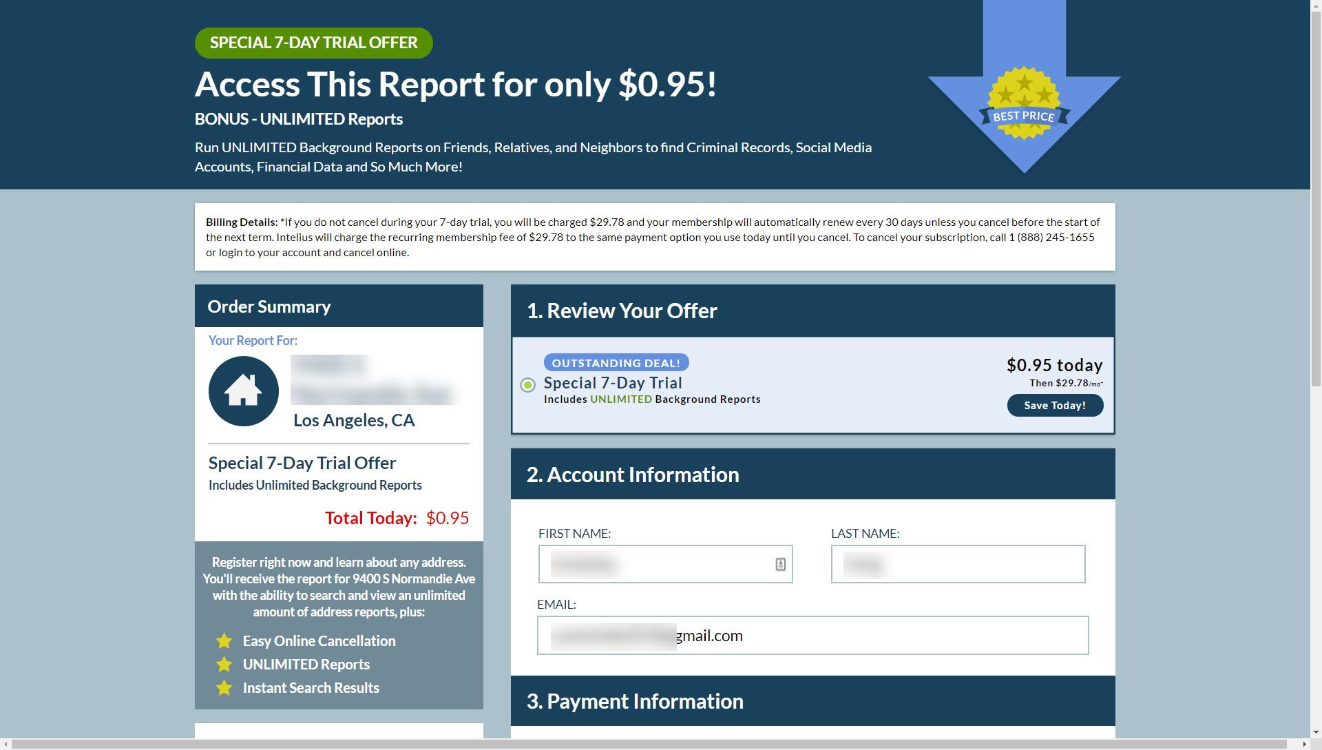 7 Day Intelius Free Trial Unlimited Searches For 0 95 Super Easy