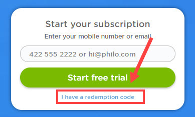 philo tv 1 month free trial