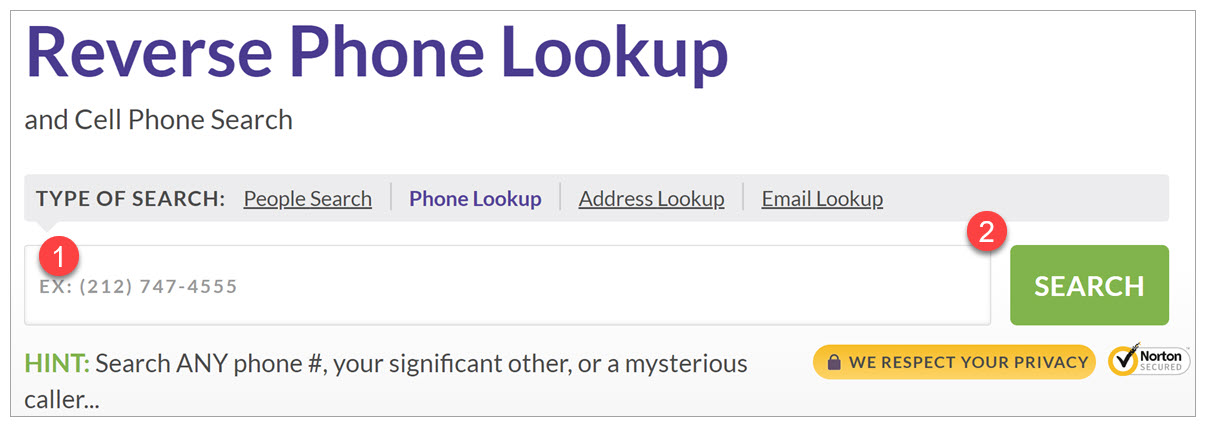 BeenVerified reverse phone lookup