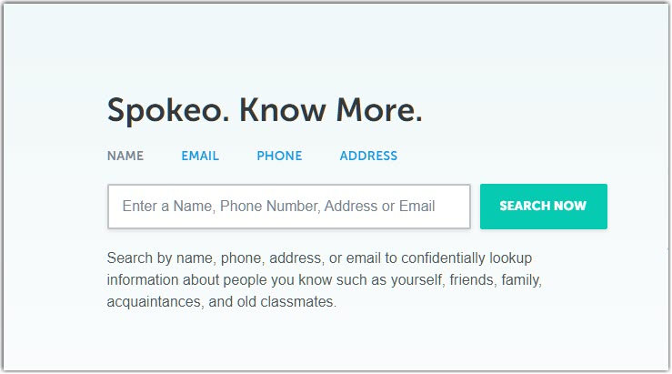 search now