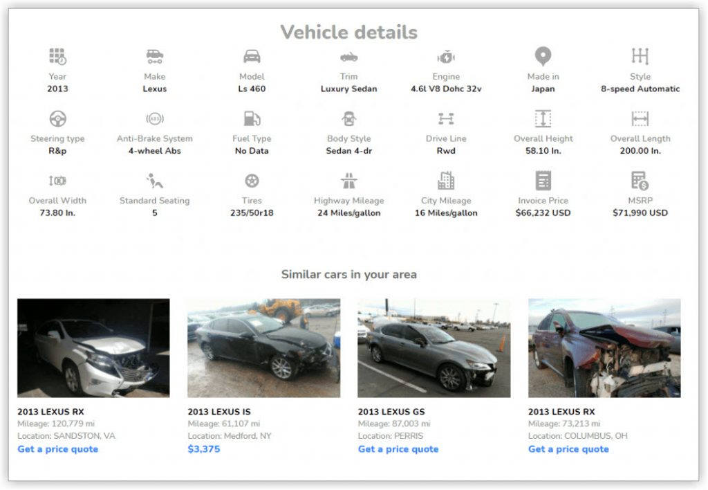 sample vehicle history report 2