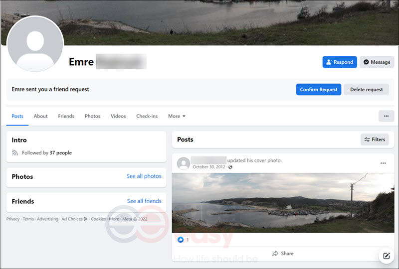 facebook report fake profile