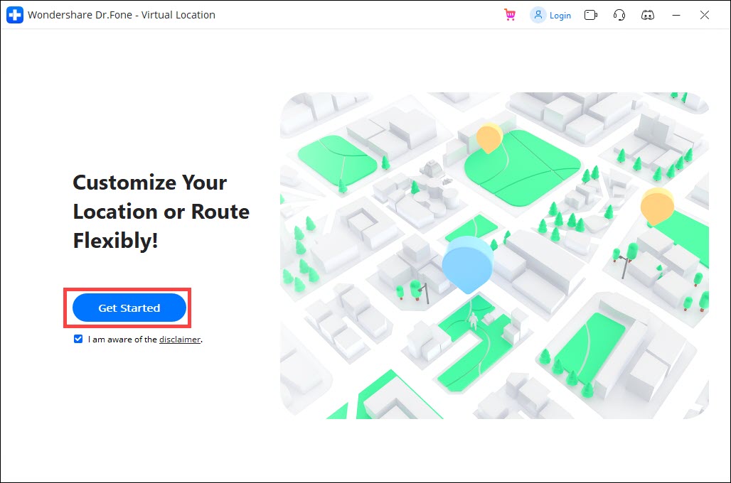 Change location