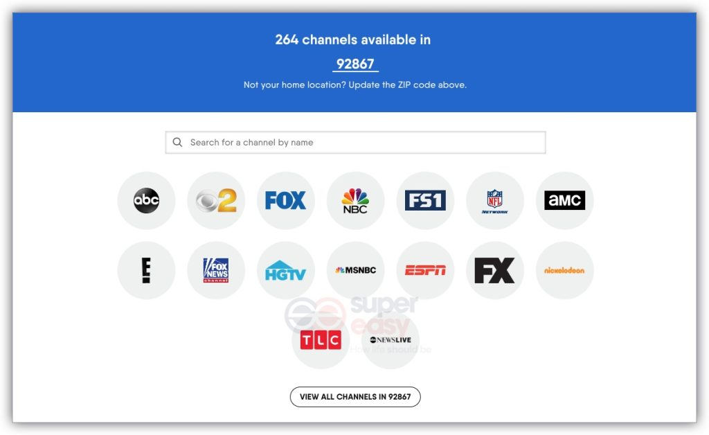 fuboTV channels