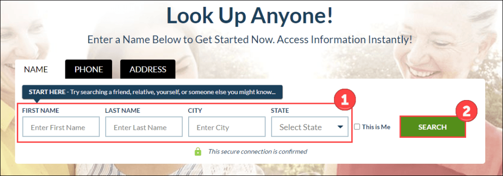 locate someone with Intelius