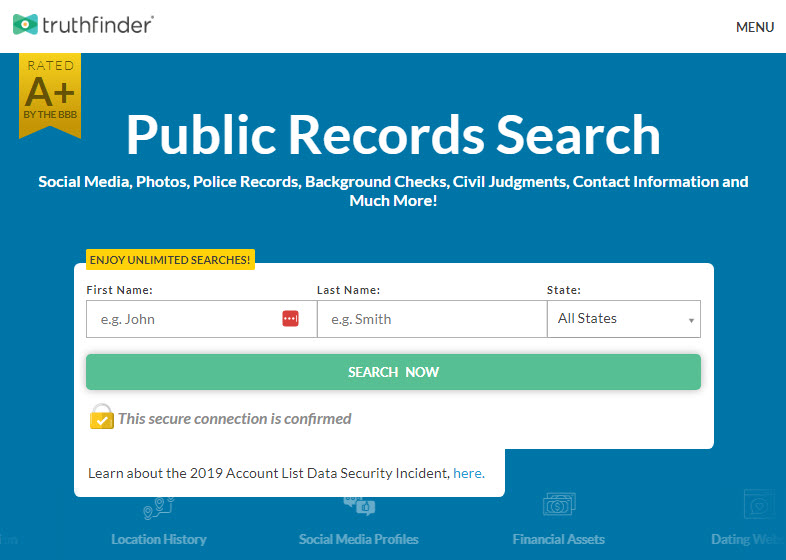 How to Run a Background Check With TruthFinder - Super Easy