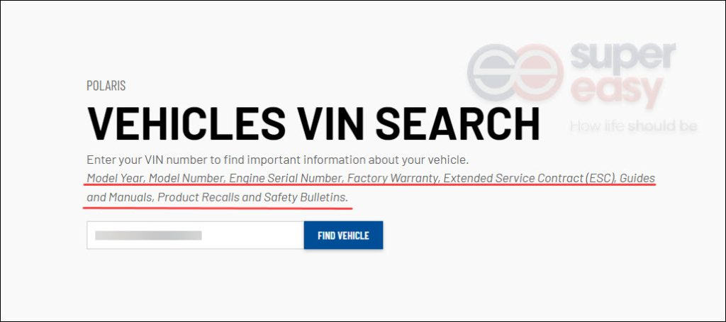 Polaris VIN Lookup – Polaris VIN decoder for history, accidents, recalls…