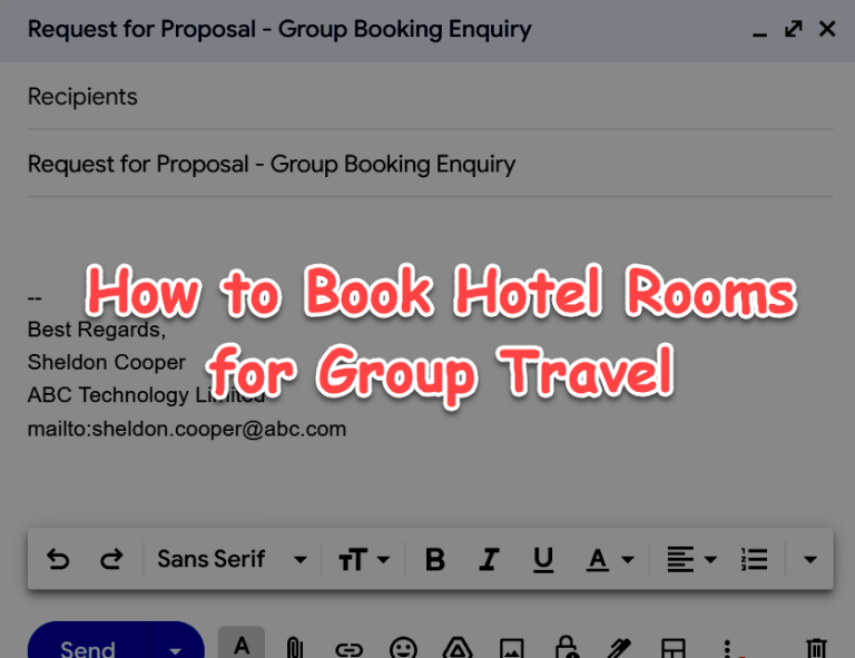 [Step-by-step] How to book hotel rooms for group travel | 2023 Guide