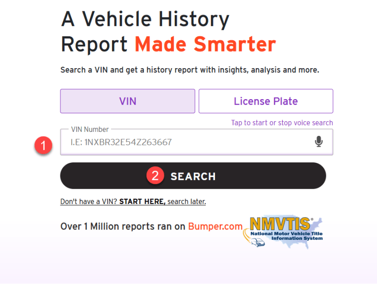 Florida Vincheck 13 Digit VIN Check | Get Vehicle History Reports - Super Easy