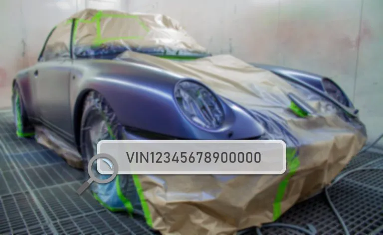 How to Find the Paint Code by VIN