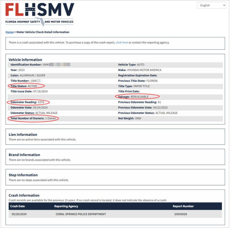 Florida Vincheck Find VIN by License Plate - Free Tools and Methods - Super Easy