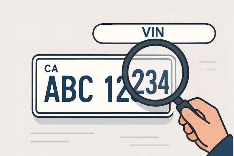 Find VIN by License Plate – Free Tools & Methods