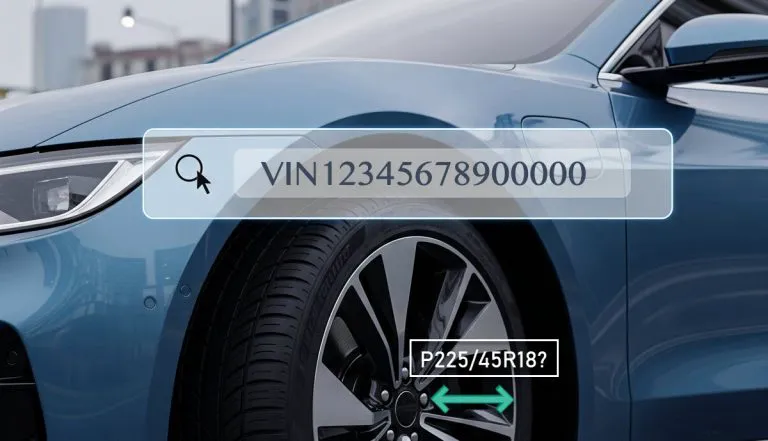 How to Find the Tire Size by VIN