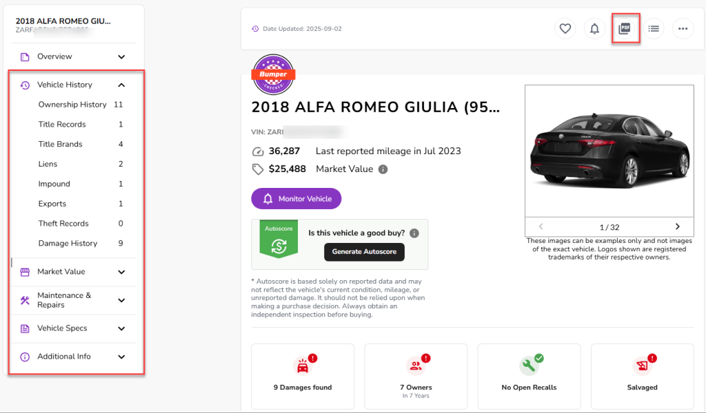 How To Run A Bumper Vin Check 2026 Super Easy