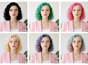 AI Change Hair Color – Hair Color Try On
